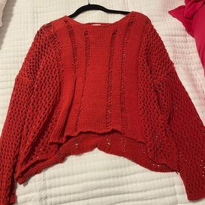 Crochet sweater